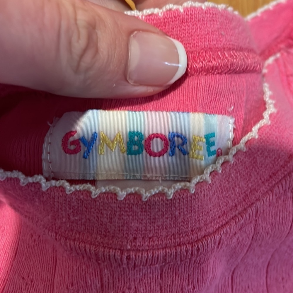 Gymboree size X small pink top vintage - Picture 3 of 3